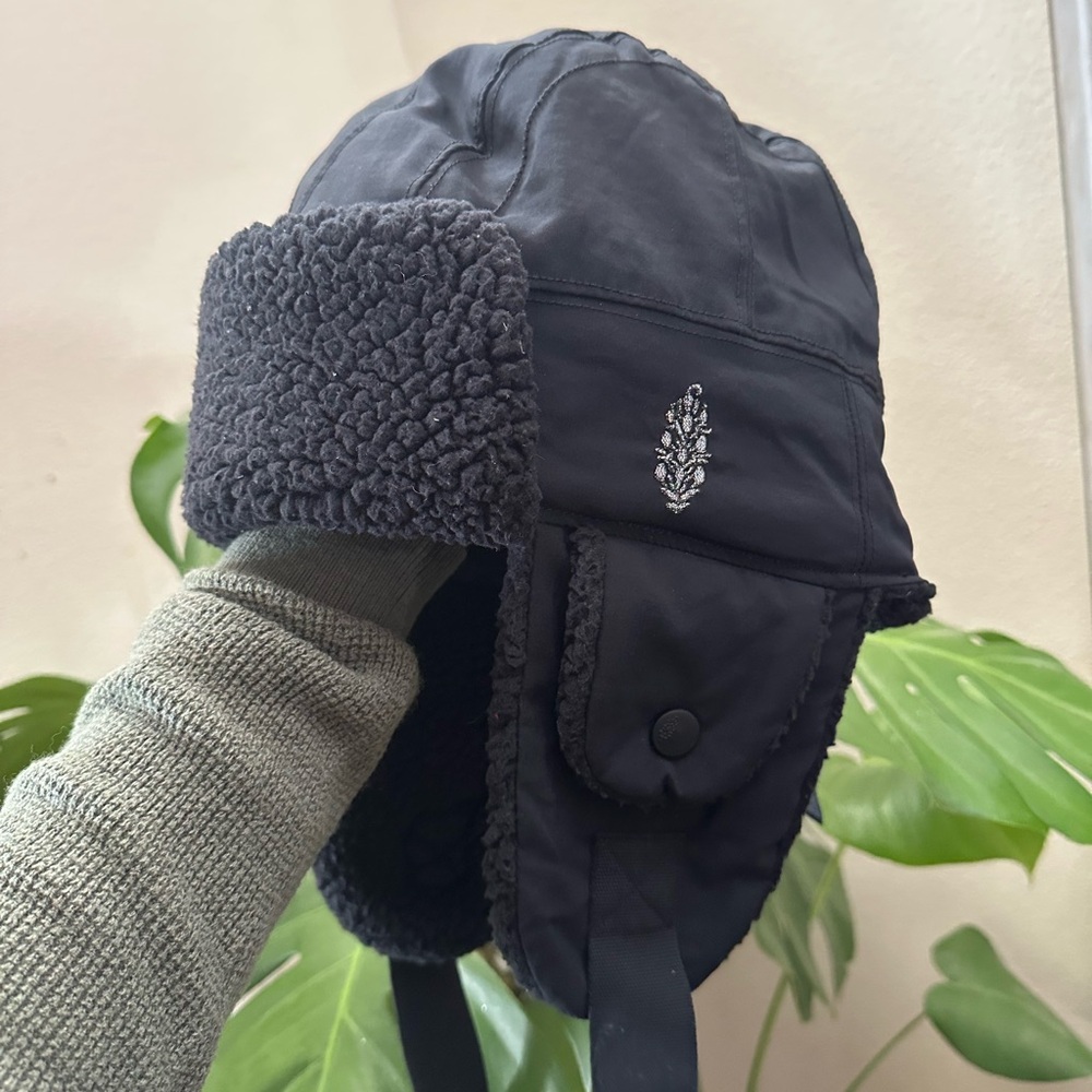 FP Movement by Free People Black Trapper Hat